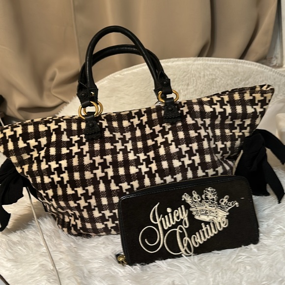 Y2K Juicy Couture Bundle bag and wallet - Picture 3 of 12